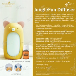 JungleFun Diffuser 趣味森林(動物造型)擴香機